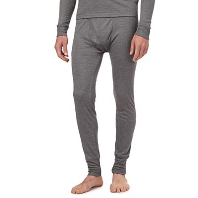 Maine New England Grey long thermal leggings